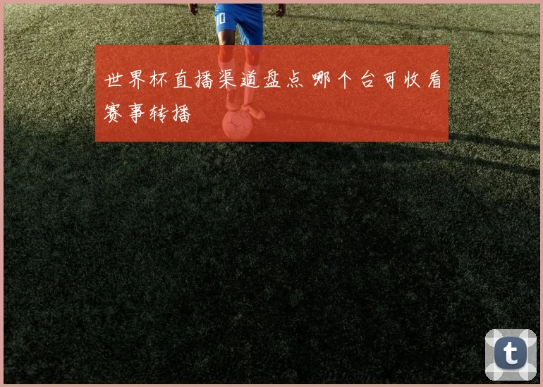 世界杯直播渠道盘点 哪个台可收看赛事转播